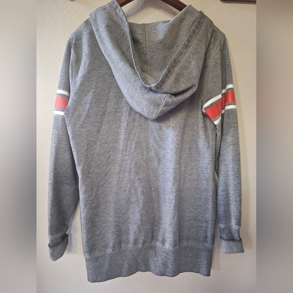 Nebraska Corn Huskers Zip Up Hoodie Lightweight Pockets Sports Womens S - Picture 7 of 7